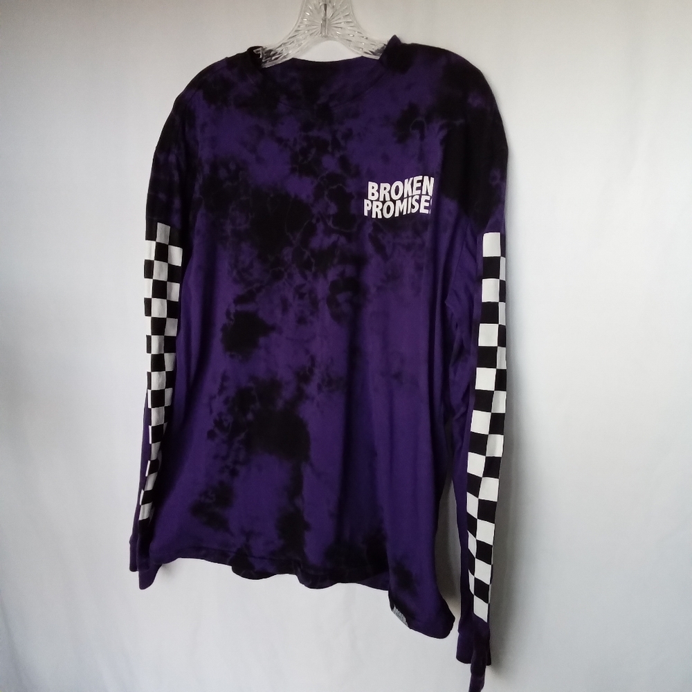Broken Promises Purple Tye-dye Longsleeve